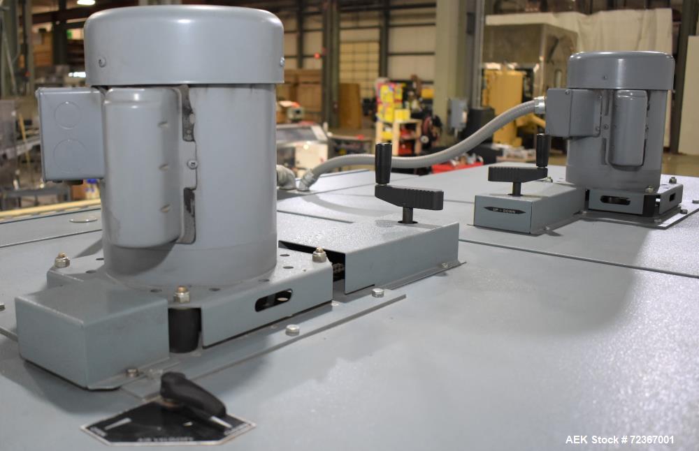 Shanklin HS1 Shrink Wrapper with Extended Infeed and Shanklin T72 Shrink Tunnel